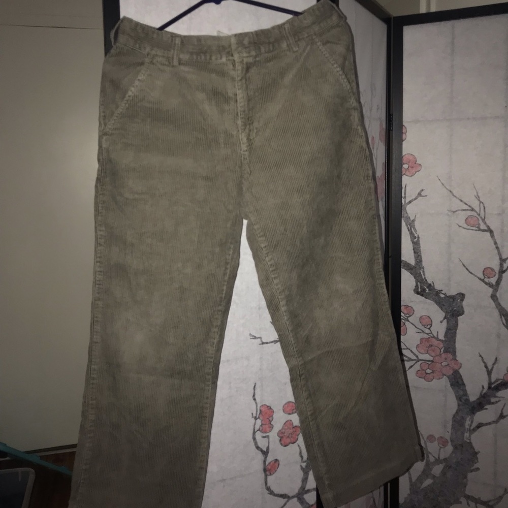 Gray cordoroy Old Navy pants